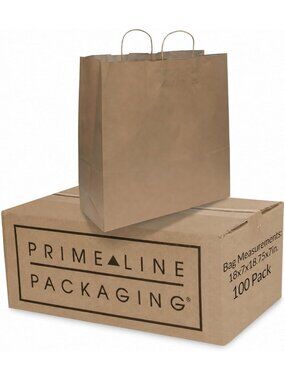 Extra Large Shopping Bags with Handles - 18x7x18.75 Inch, Durable & Stylish